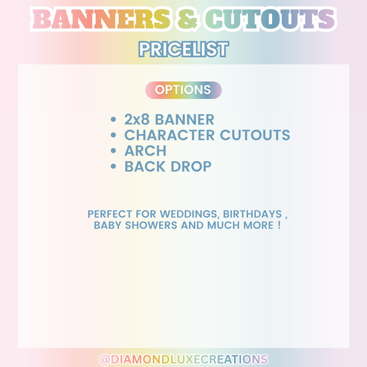 Banners & Cutouts