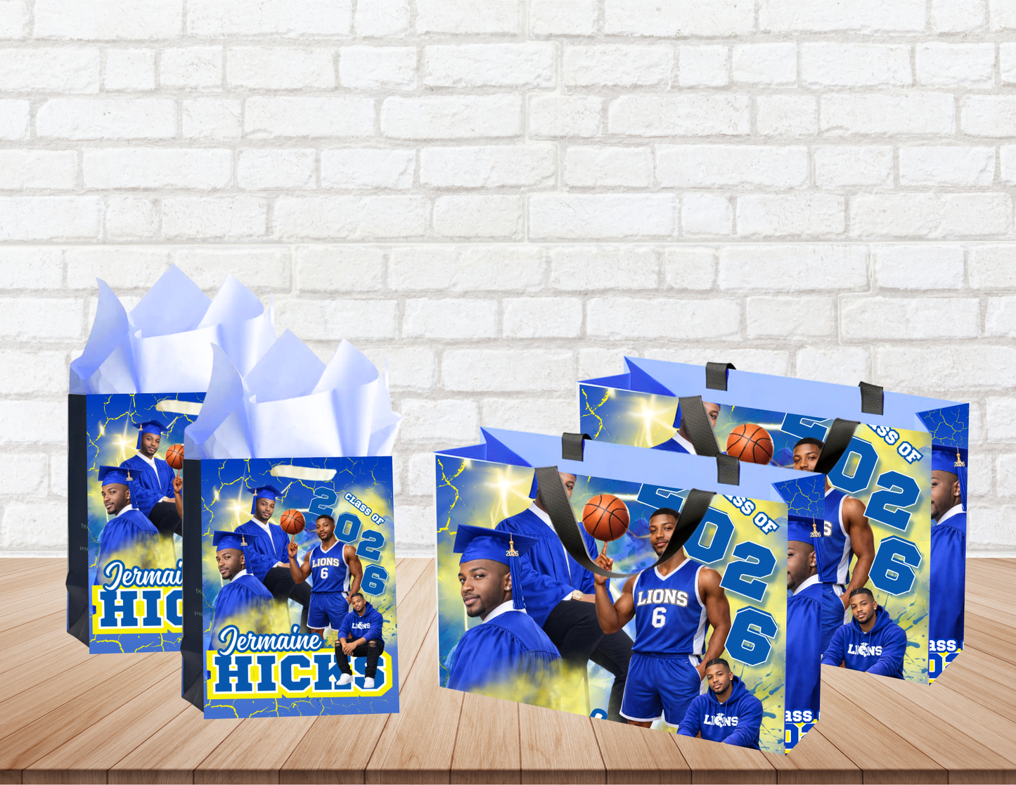 Custom Graduation Gift Bags