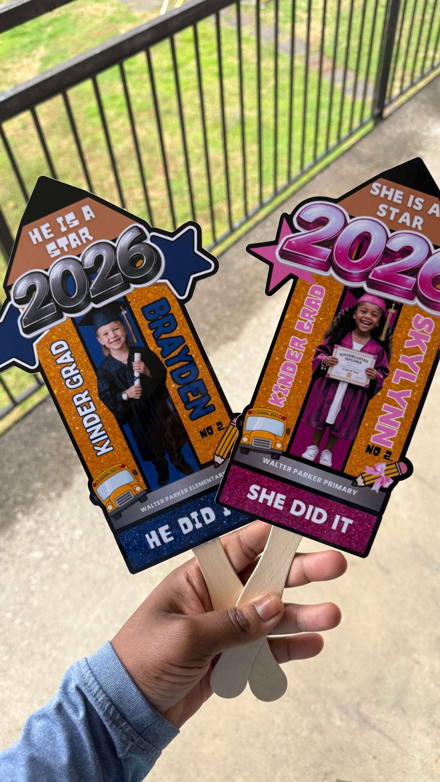 Kindergarten Graduation Fans
