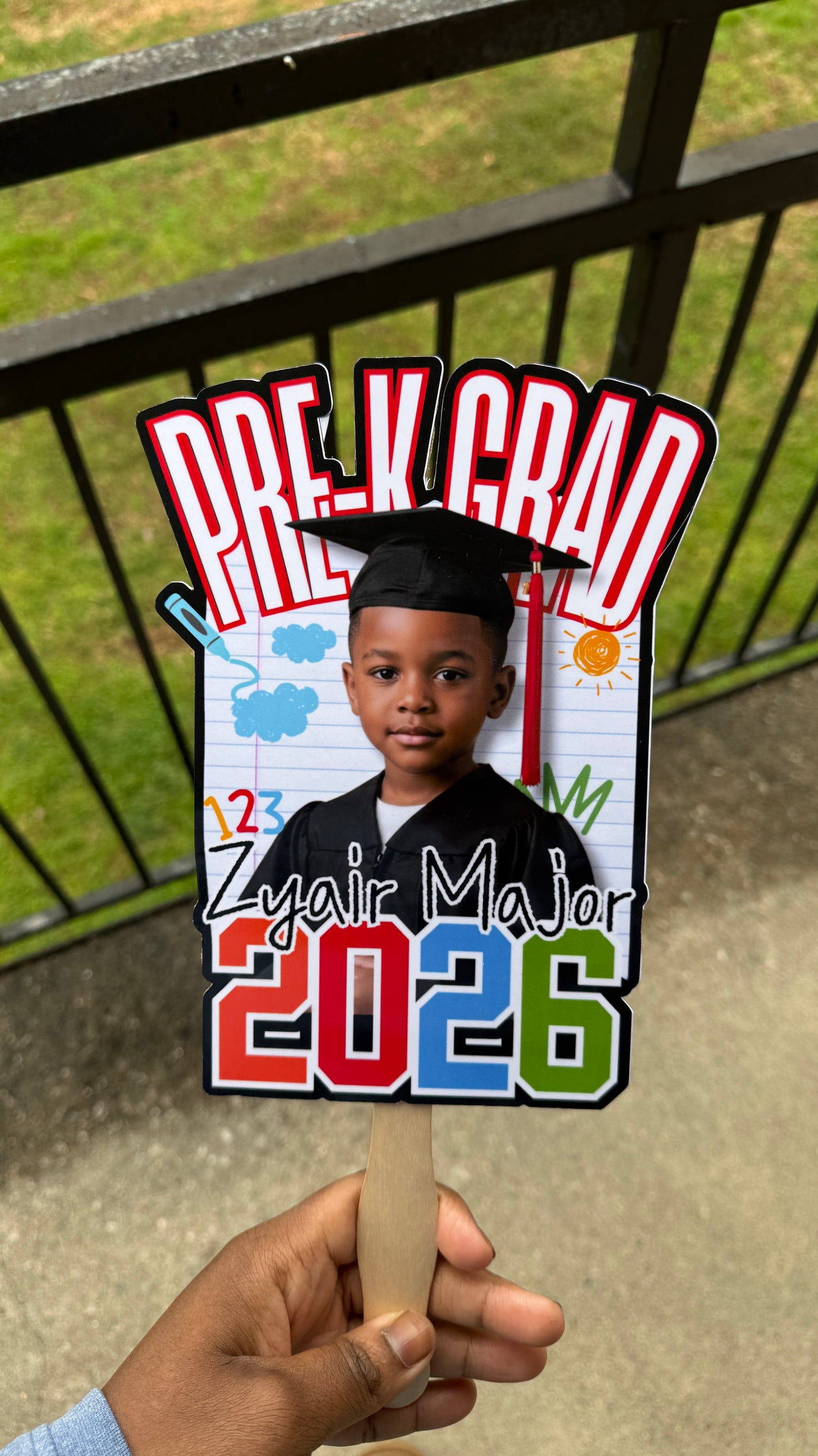 Kindergarten Graduation Fans