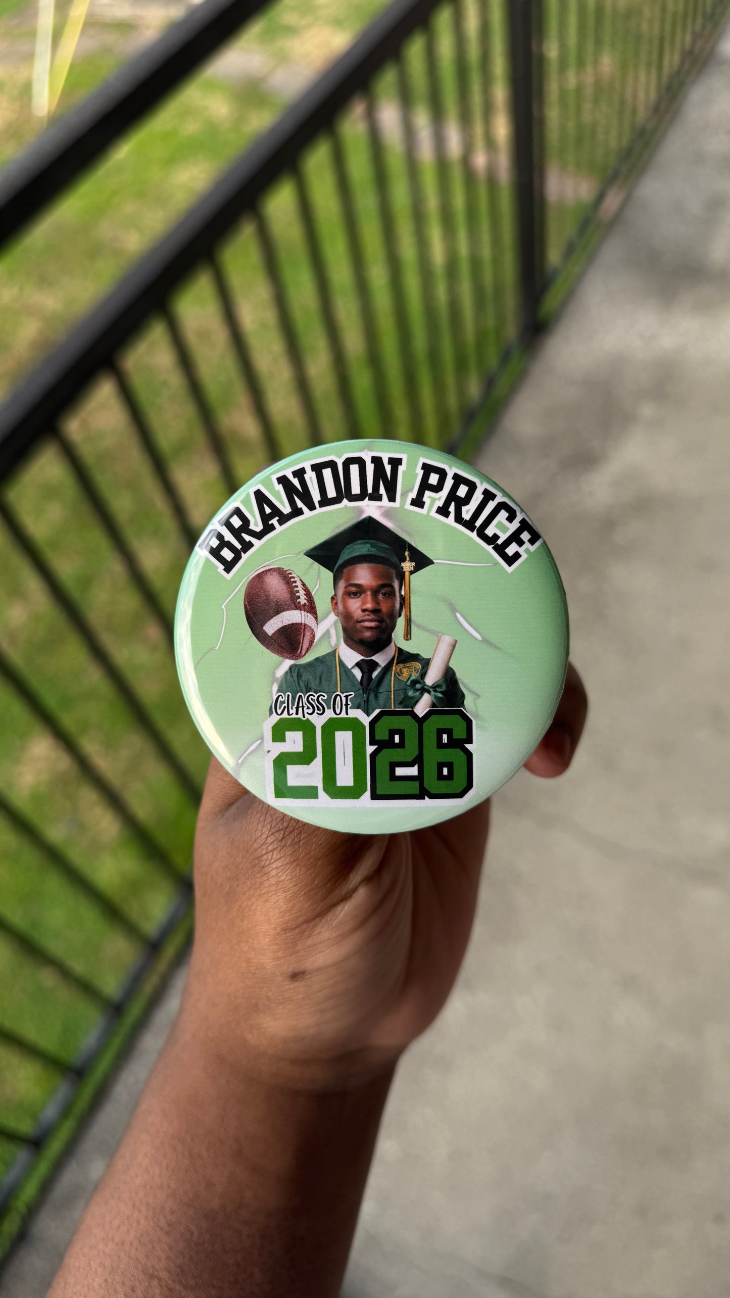 Custom Graduation Buttons (3 inch)