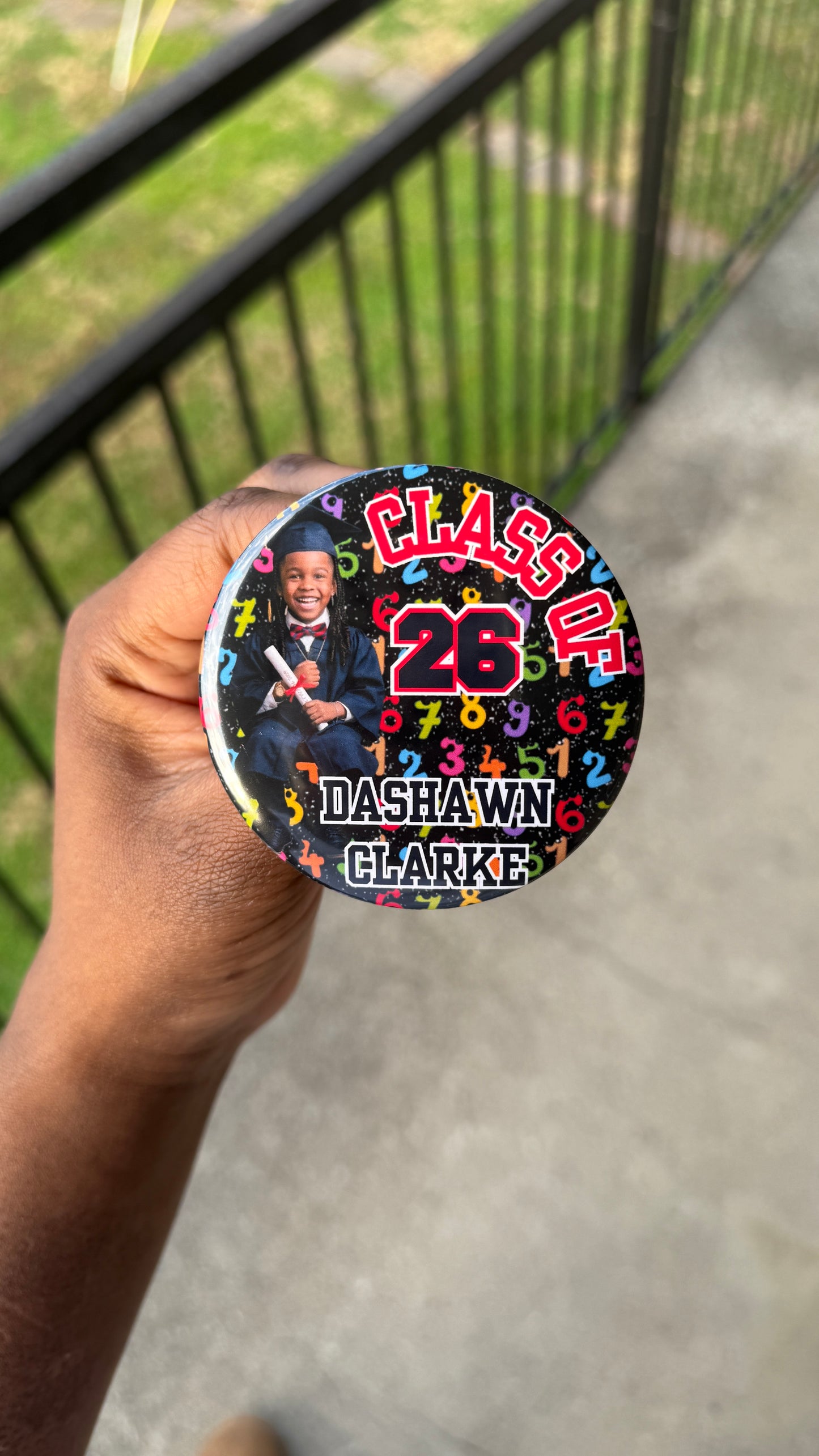 Custom Graduation Buttons (3 inch)