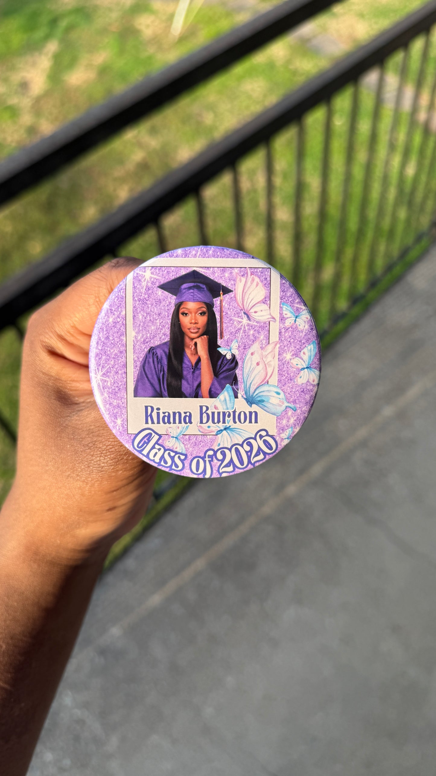 Custom Graduation Buttons (3 inch)