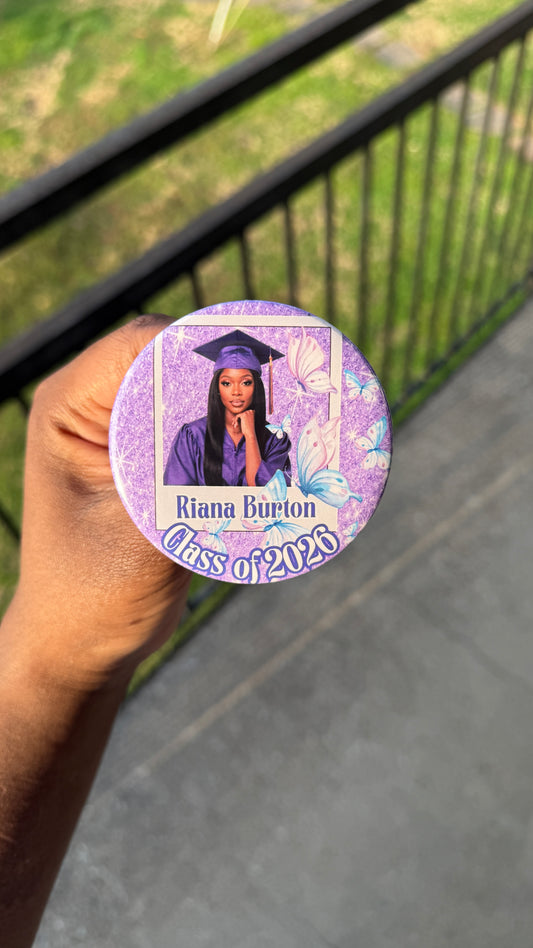 Custom Graduation Buttons (3 inch)
