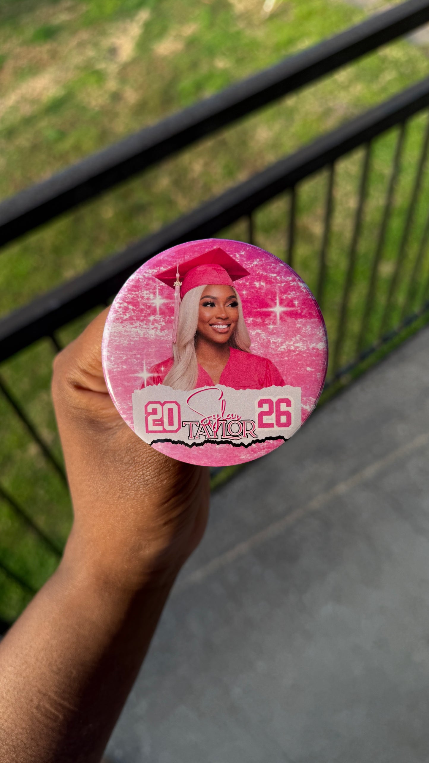 Custom Graduation Buttons (3 inch)