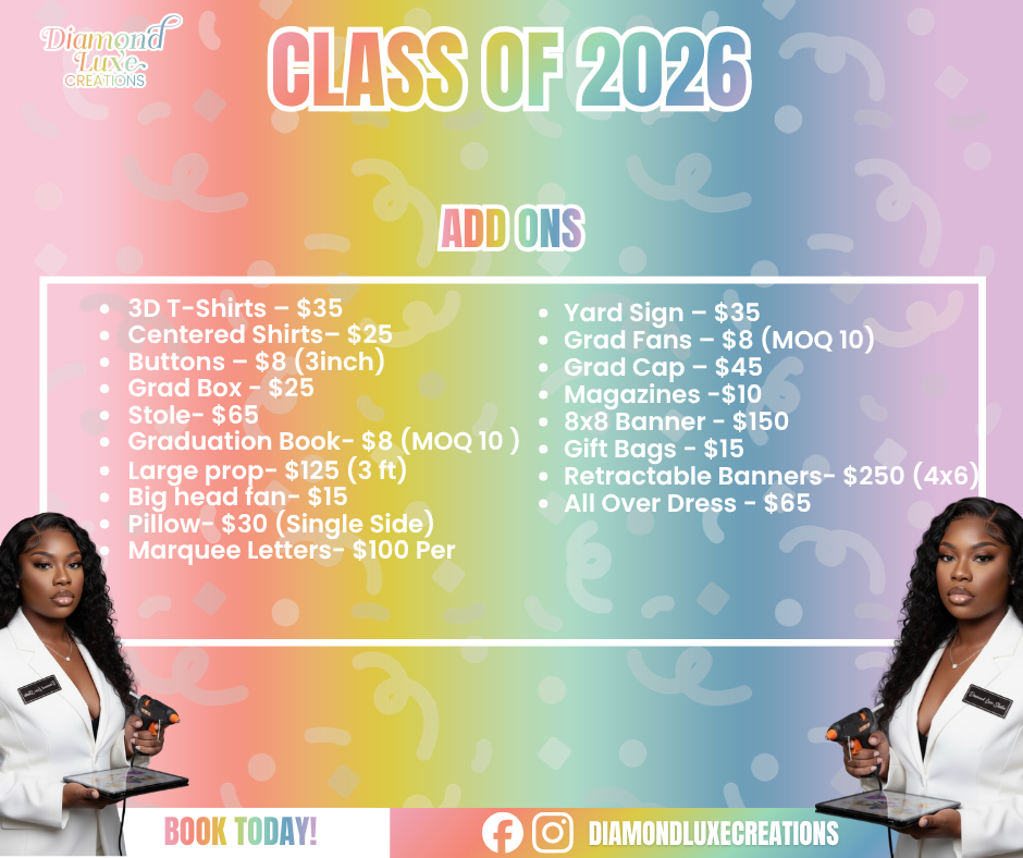 Graduation Add-Ons