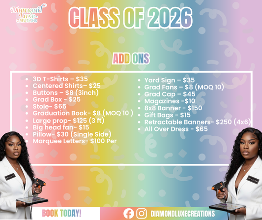 Graduation Add-Ons